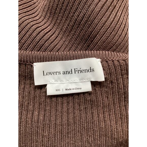 Lovers And Friends 'Limor' Brown Cardigan Size XXS - Picture 4 of 4